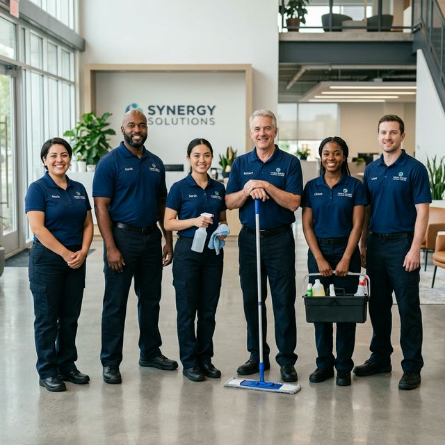 Rushiti cleaning team